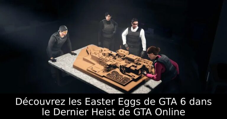 Découvrez les Easter Eggs de GTA 6 dans le Dernier Heist de GTA Online