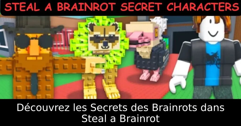 Découvrez les Secrets des Brainrots dans Steal a Brainrot
