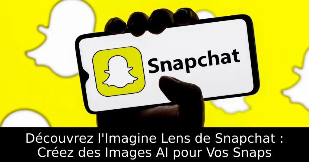 Découvrez l&rsquo;Imagine Lens de Snapchat : Créez des Images AI pour Vos Snaps