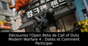 Découvrez l&rsquo;Open Beta de Call of Duty Modern Warfare 4 : Dates et Comment Participer