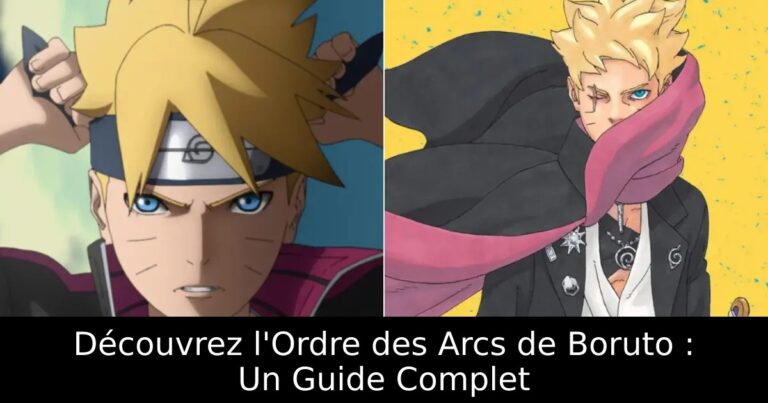 Découvrez l&rsquo;Ordre des Arcs de Boruto : Un Guide Complet