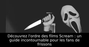 Découvrez l&rsquo;ordre des films Scream : un guide incontournable pour les fans de frissons