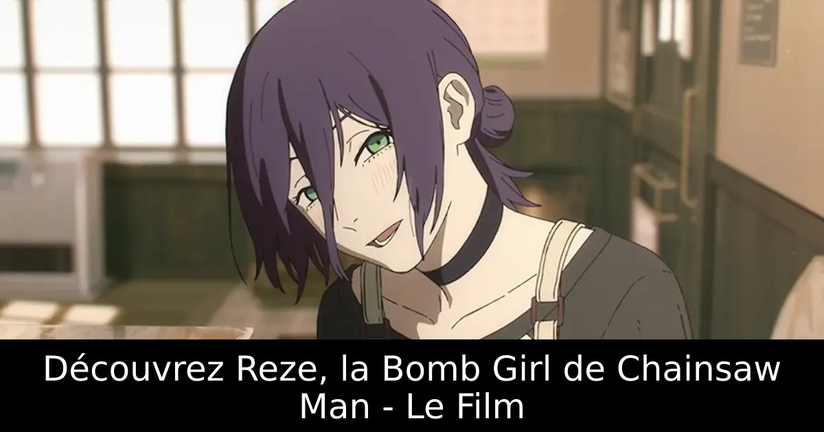 Découvrez Reze, la Bomb Girl de Chainsaw Man – Le Film