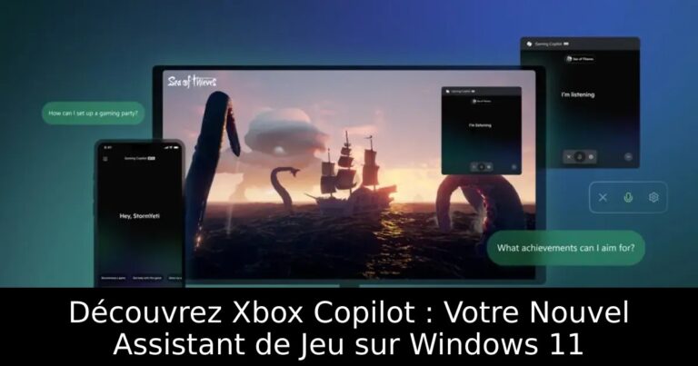 Découvrez Xbox Copilot : Votre Nouvel Assistant de Jeu sur Windows 11