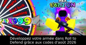 Développez votre armée dans Roll to Defend grâce aux codes d&rsquo;août 2026