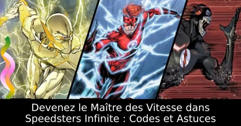 Devenez le Maître des Vitesse dans Speedsters Infinite : Codes et Astuces