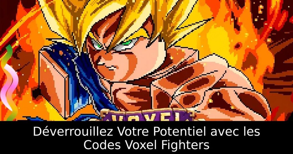 Déverrouillez Votre Potentiel avec les Codes Voxel Fighters