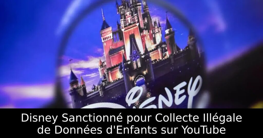 Disney Sanctionné pour Collecte Illégale de Données d&rsquo;Enfants sur YouTube