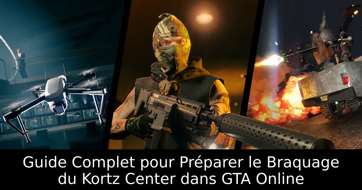 Guide Complet pour Préparer le Braquage du Kortz Center dans GTA Online