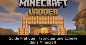 Guide Pratique : Fabriquer une Échelle dans Minecraft