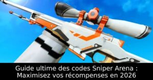 Guide ultime des codes Sniper Arena : Maximisez vos récompenses en 2026