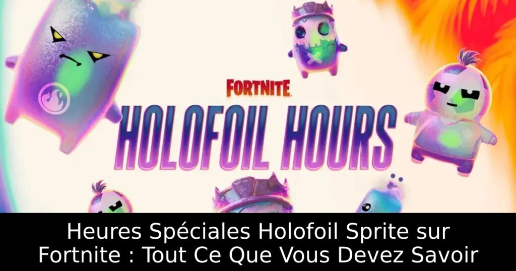 Heures Spéciales Holofoil Sprite sur Fortnite : Tout Ce Que Vous Devez Savoir