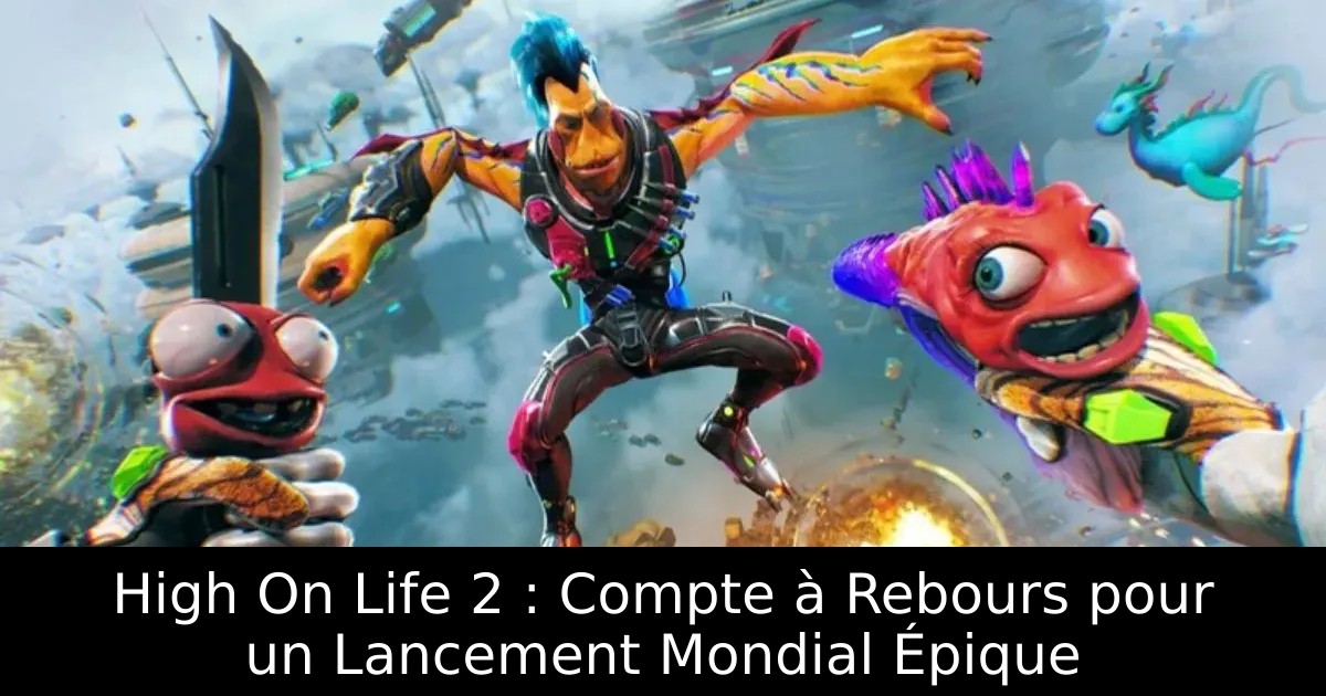 High On Life 2 : Compte à Rebours pour un Lancement Mondial Épique