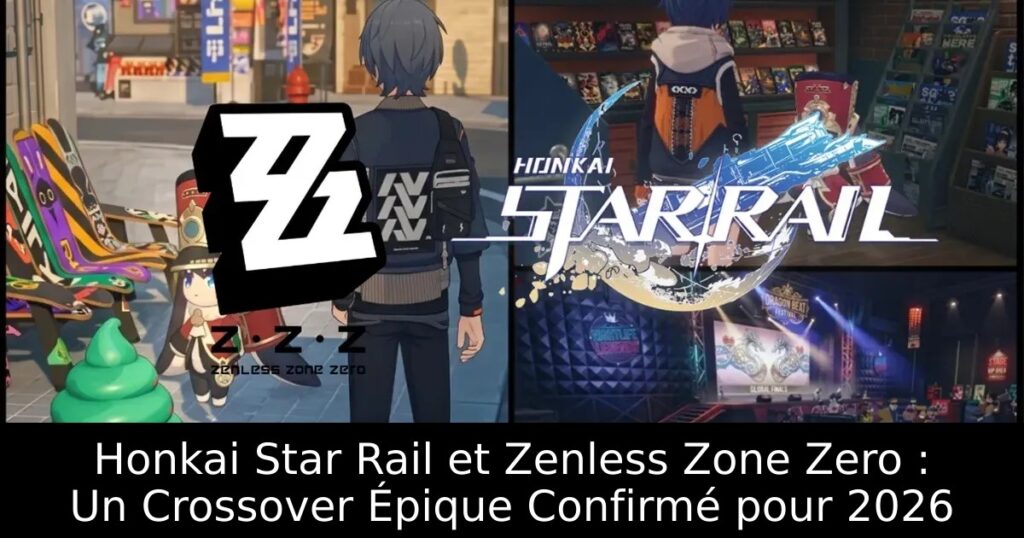 Honkai Star Rail et Zenless Zone Zero : Un Crossover Épique Confirmé pour 2026