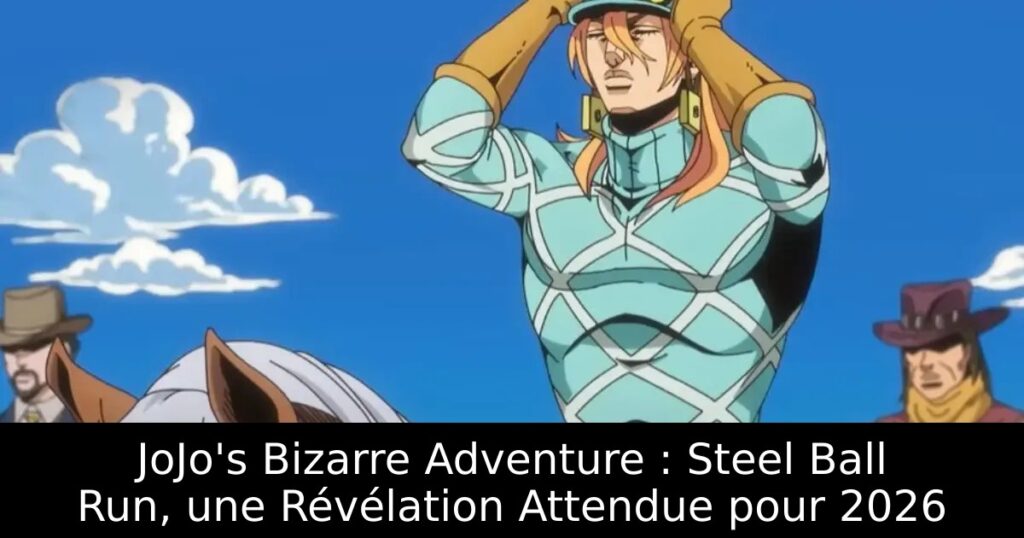 JoJo&rsquo;s Bizarre Adventure : Steel Ball Run, une Révélation Attendue pour 2026