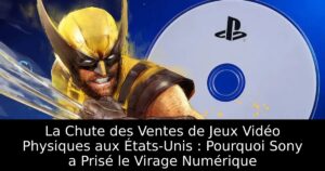 La Chute des Ventes de Jeux Vidéo Physiques aux États-Unis : Pourquoi Sony a Prisé le Virage Numérique