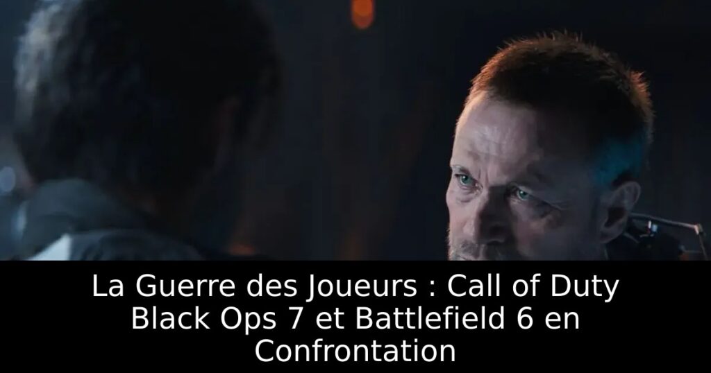 La Guerre des Joueurs : Call of Duty Black Ops 7 et Battlefield 6 en Confrontation
