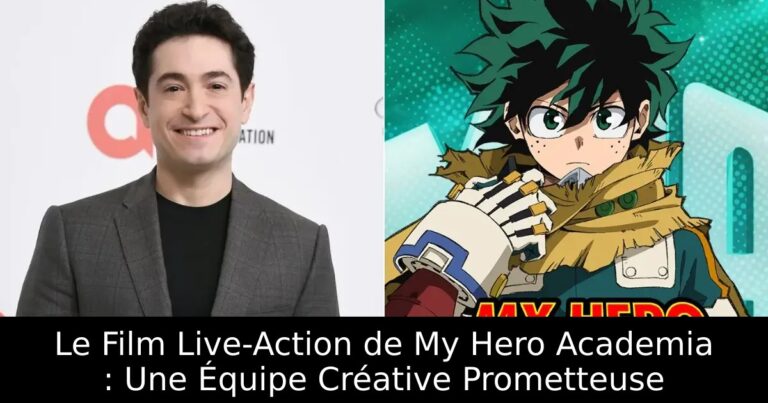 Le Film Live-Action de My Hero Academia : Une Équipe Créative Prometteuse