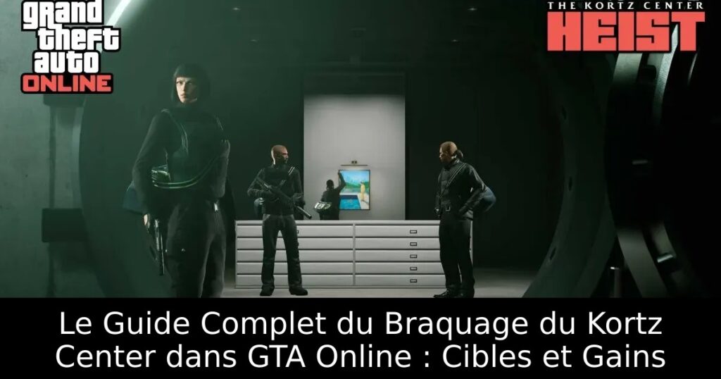 Le Guide Complet du Braquage du Kortz Center dans GTA Online : Cibles et Gains