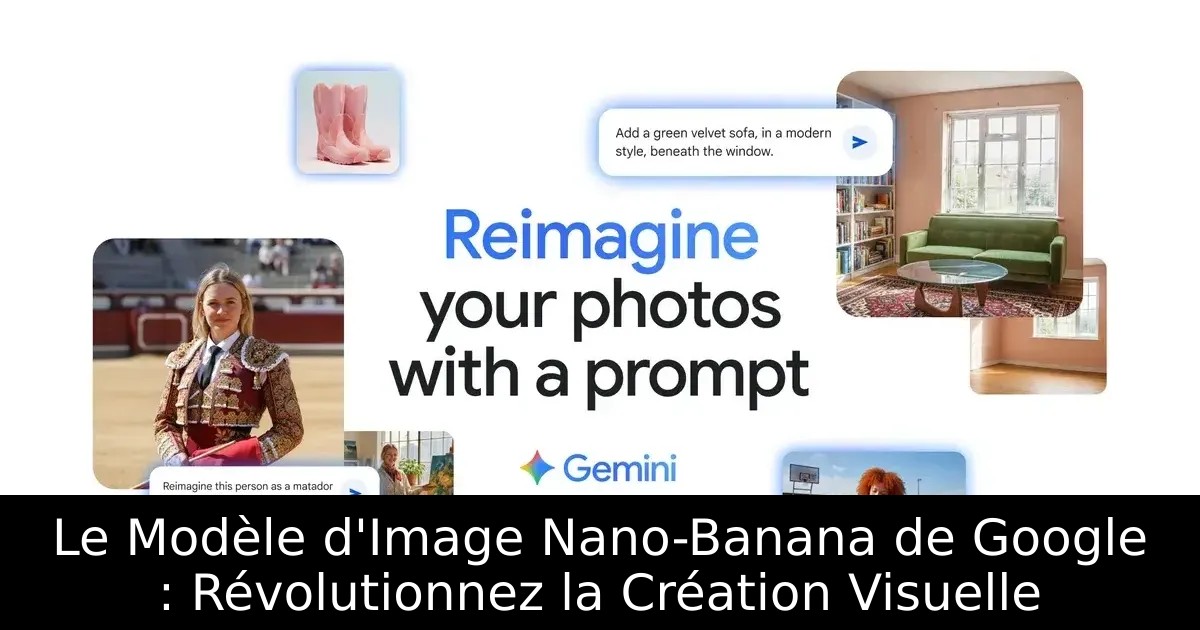 Le Modèle d&rsquo;Image Nano-Banana de Google : Révolutionnez la Création Visuelle