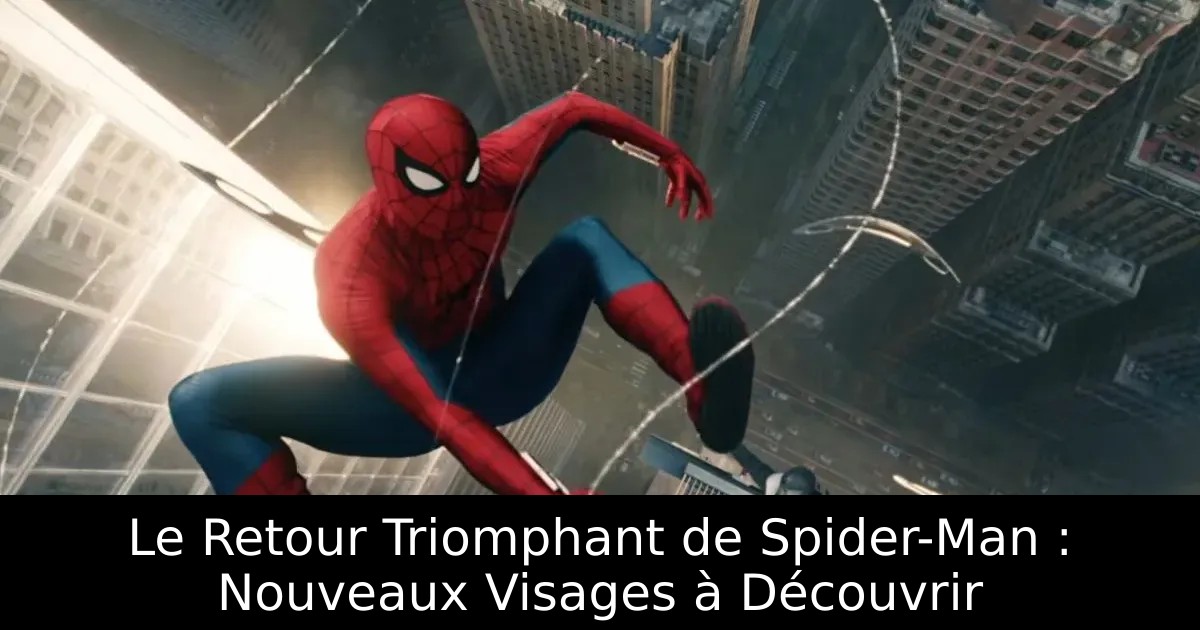 Le Retour Triomphant de Spider-Man : Nouveaux Visages à Découvrir