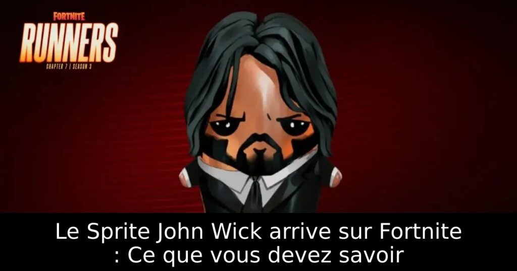 Le Sprite John Wick arrive sur Fortnite : Ce que vous devez savoir
