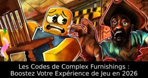 Les Codes de Complex Furnishings : Boostez Votre Expérience de Jeu en 2026