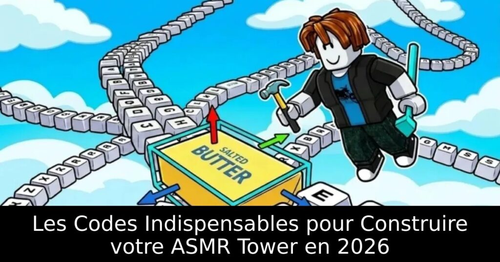 Les Codes Indispensables pour Construire votre ASMR Tower en 2026