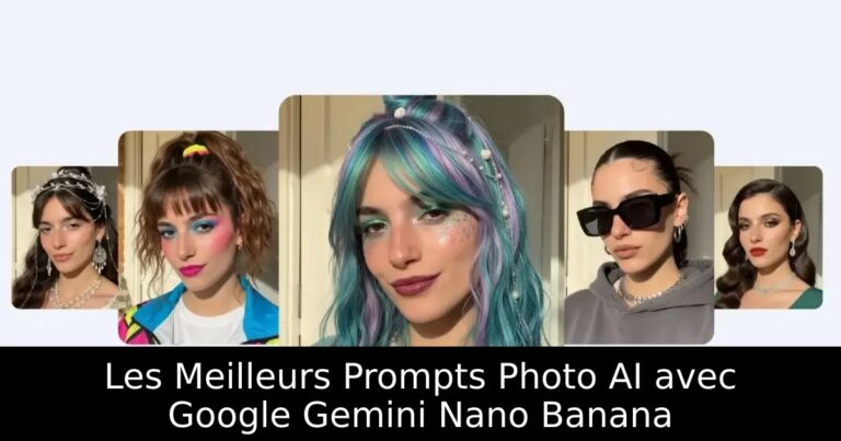 Les Meilleurs Prompts Photo AI avec Google Gemini Nano Banana