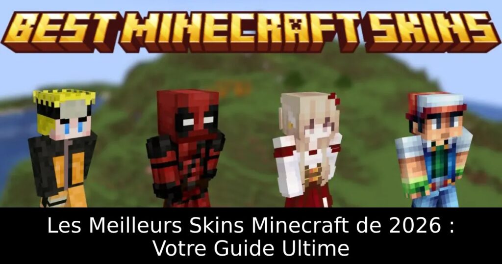 Les Meilleurs Skins Minecraft de 2026 : Votre Guide Ultime