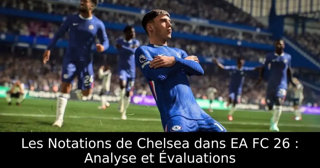 Les Notations de Chelsea dans EA FC 26 : Analyse et Évaluations