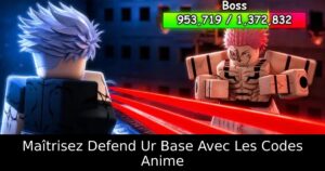 Maîtrisez Defend Ur Base Avec Les Codes Anime