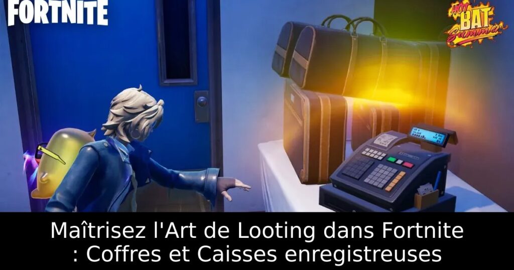 Maîtrisez l&rsquo;Art de Looting dans Fortnite : Coffres et Caisses enregistreuses