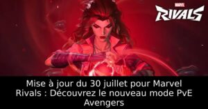 Mise à jour du 30 juillet pour Marvel Rivals : Découvrez le nouveau mode PvE Avengers