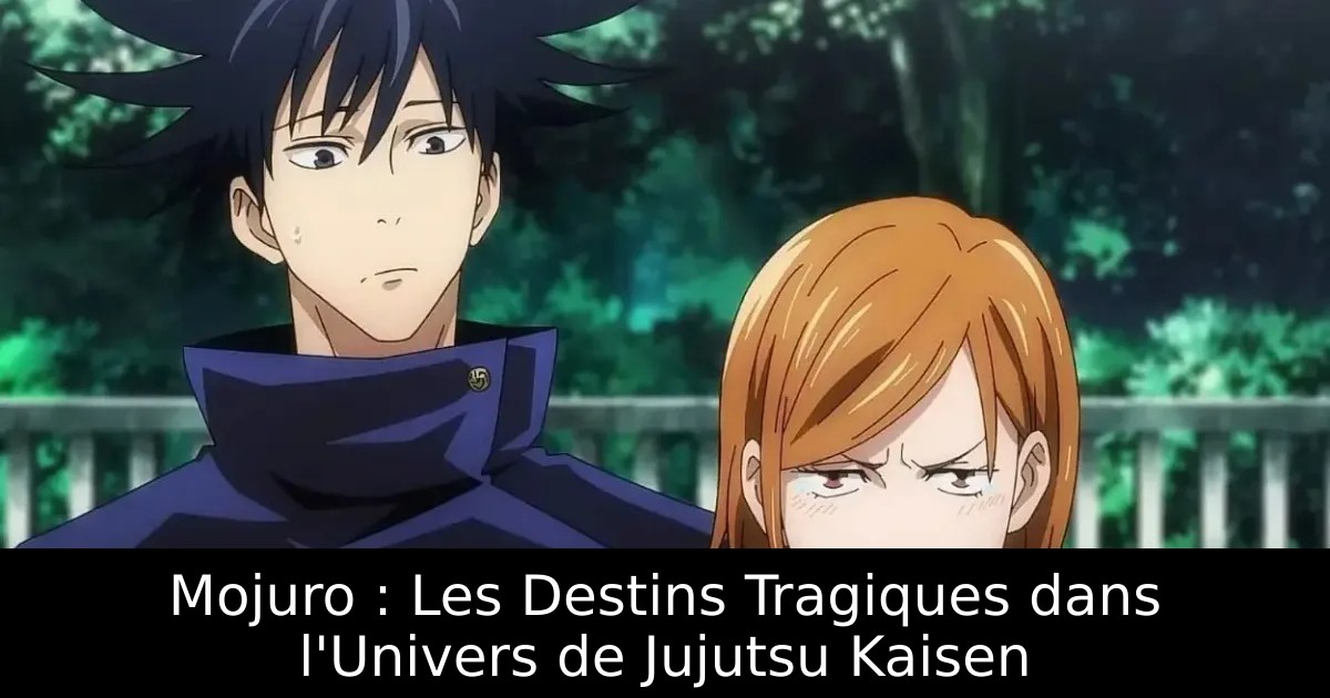 Mojuro : Les Destins Tragiques dans l&rsquo;Univers de Jujutsu Kaisen