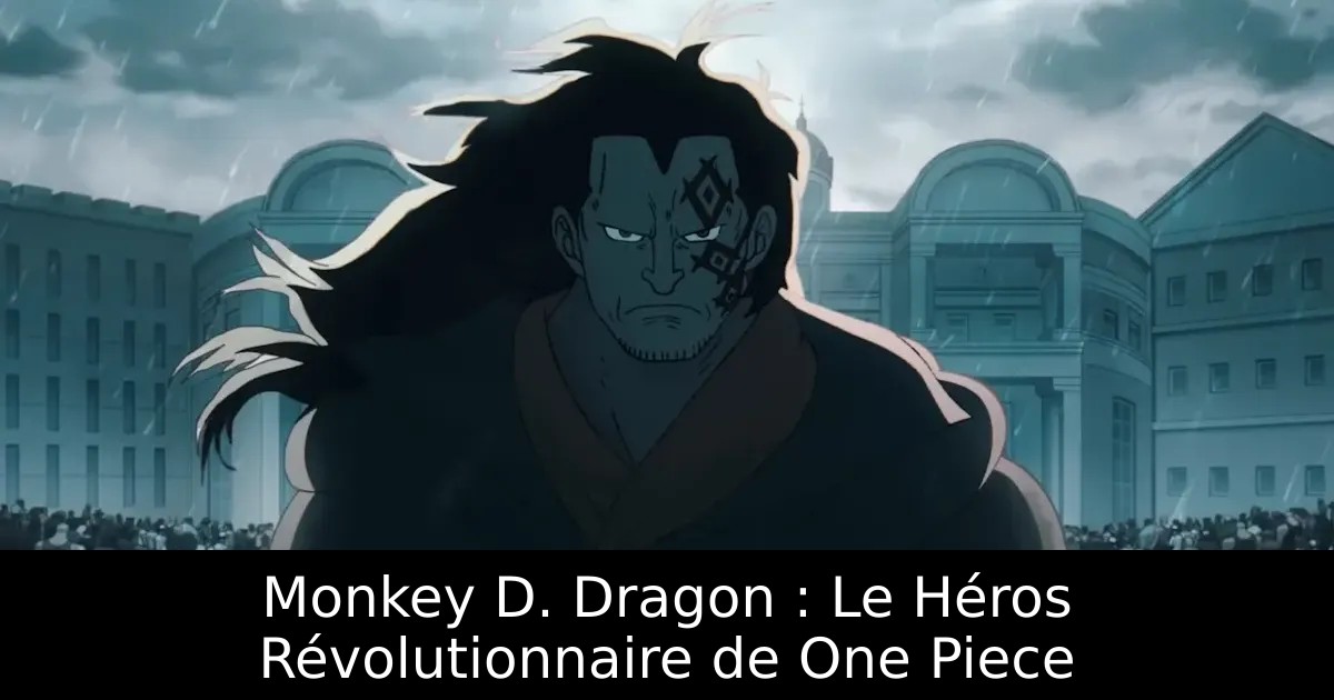Monkey D. Dragon : Le Héros Révolutionnaire de One Piece