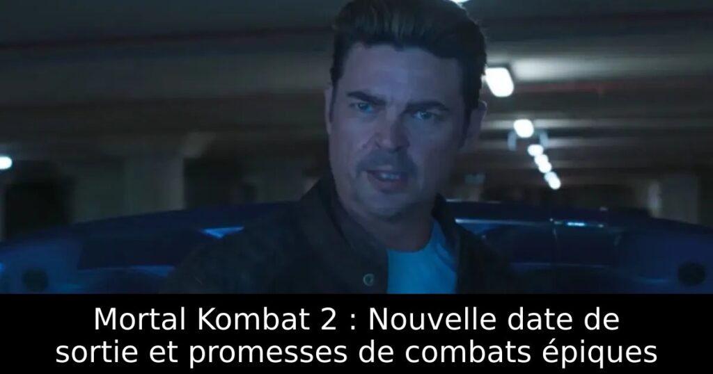 Mortal Kombat 2 : Nouvelle date de sortie et promesses de combats épiques