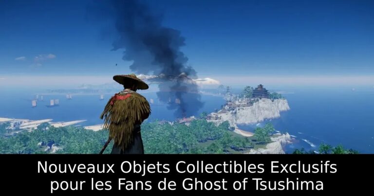 Nouveaux Objets Collectibles Exclusifs pour les Fans de Ghost of Tsushima