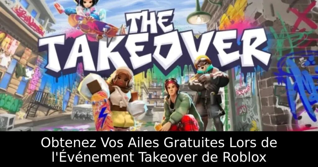 Obtenez Vos Ailes Gratuites Lors de l&rsquo;Événement Takeover de Roblox