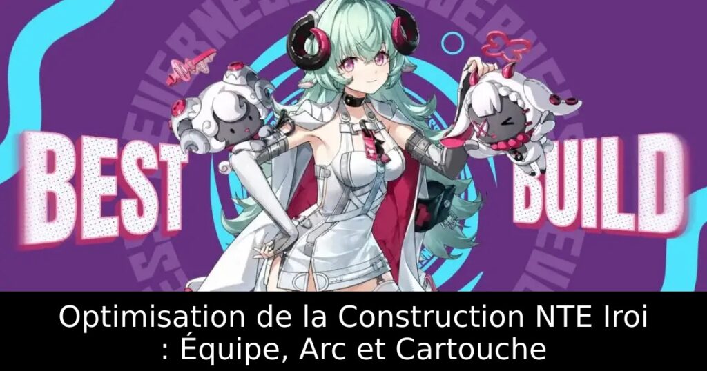 Optimisation de la Construction NTE Iroi : Équipe, Arc et Cartouche