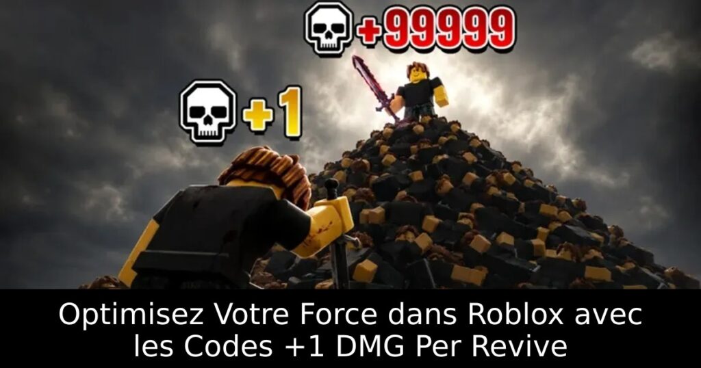Optimisez Votre Force dans Roblox avec les Codes +1 DMG Per Revive
