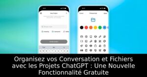 Organisez vos Conversation et Fichiers avec les Projets ChatGPT : Une Nouvelle Fonctionnalité Gratuite