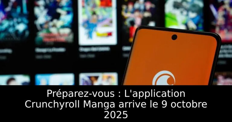 Préparez-vous : L&rsquo;application Crunchyroll Manga arrive le 9 octobre 2025