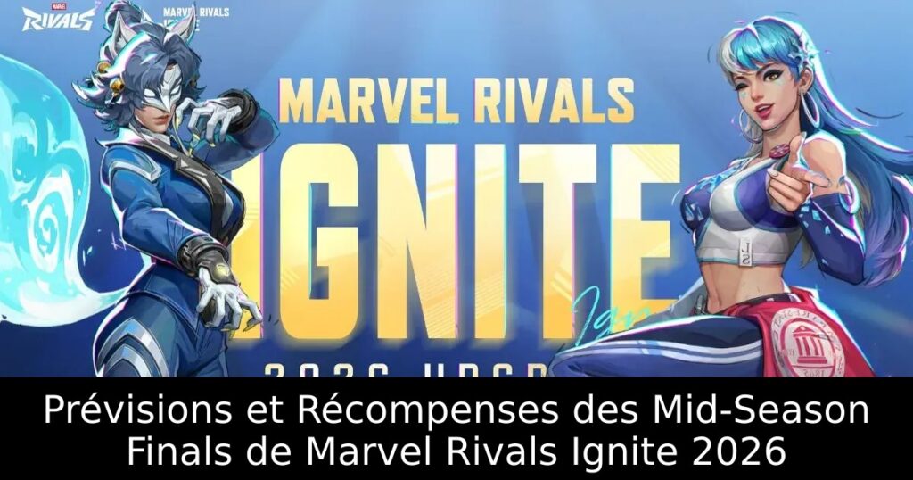 Prévisions et Récompenses des Mid-Season Finals de Marvel Rivals Ignite 2026