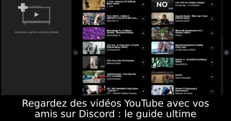 Regardez des vidéos YouTube avec vos amis sur Discord : le guide ultime