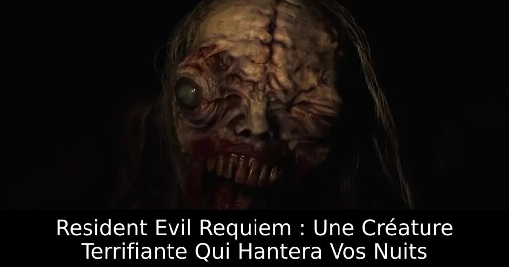 Resident Evil Requiem : Une Créature Terrifiante Qui Hantera Vos Nuits