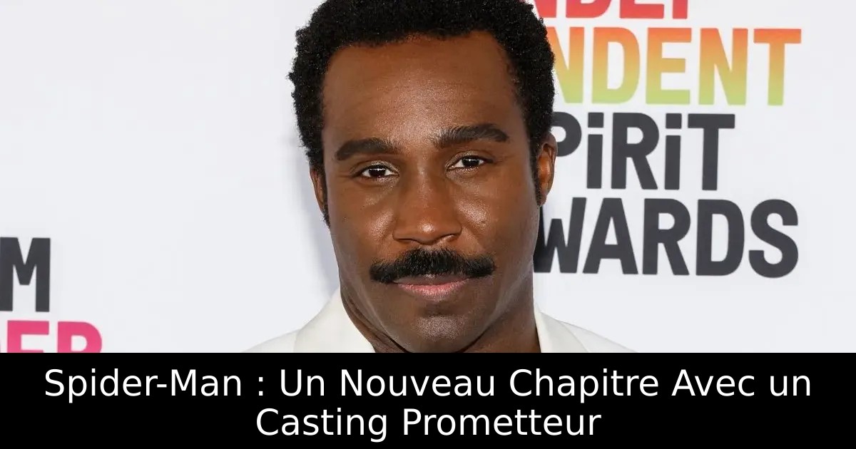 Spider-Man : Un Nouveau Chapitre Avec un Casting Prometteur