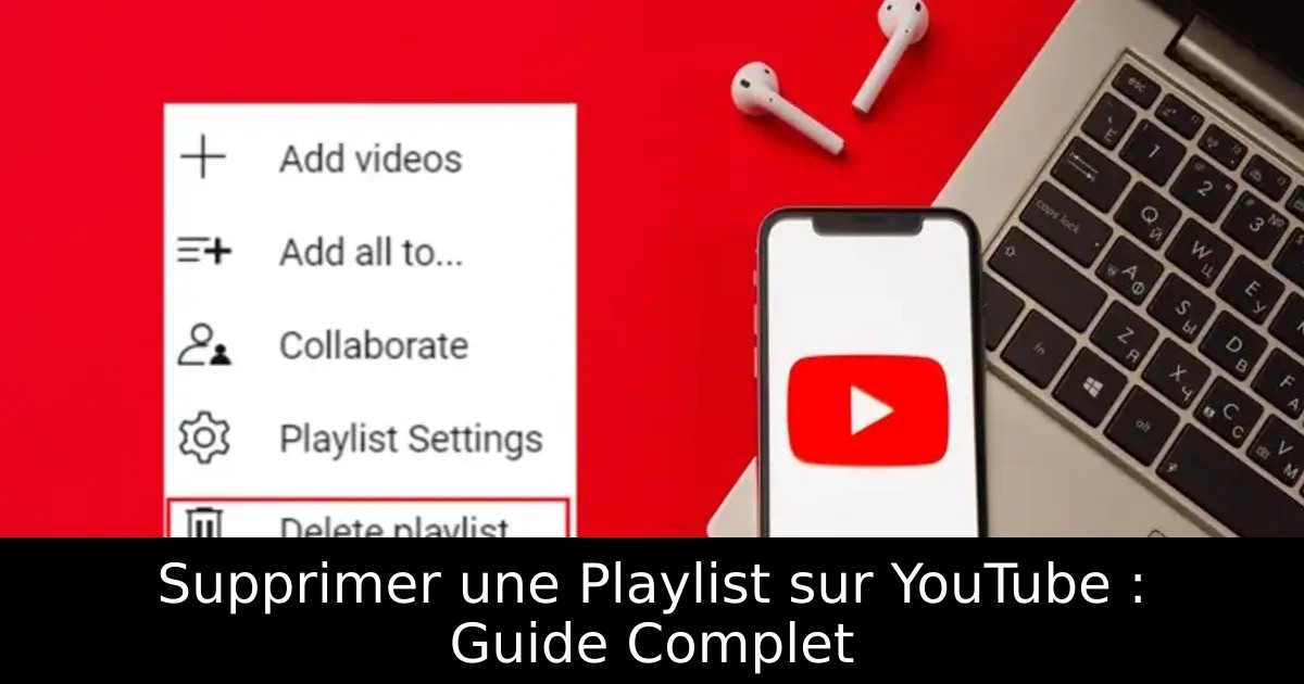Supprimer une Playlist sur YouTube : Guide Complet