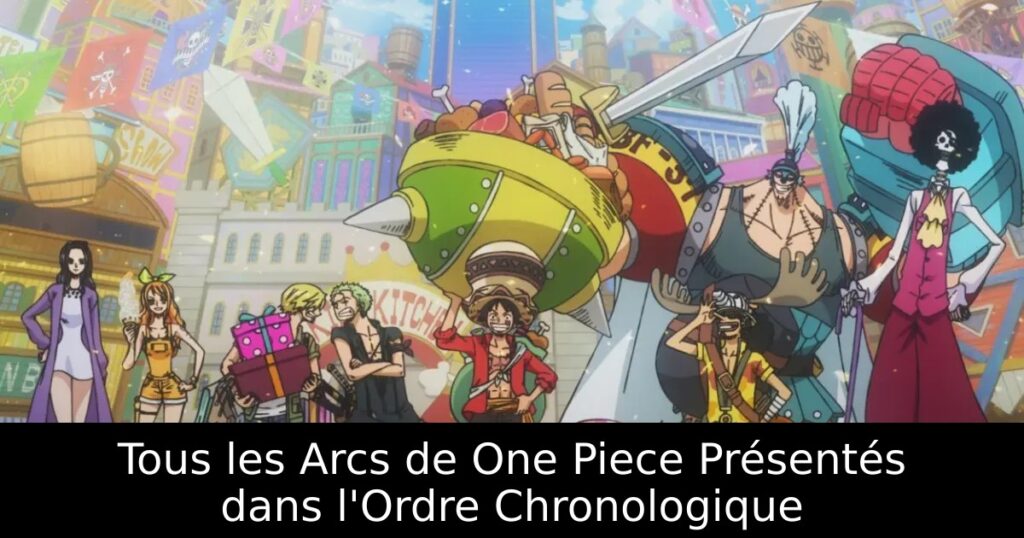 Tous les Arcs de One Piece Présentés dans l&rsquo;Ordre Chronologique