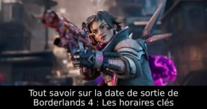 Tout savoir sur la date de sortie de Borderlands 4 : Les horaires clés